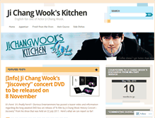 Tablet Screenshot of jichangwookkitchen.com